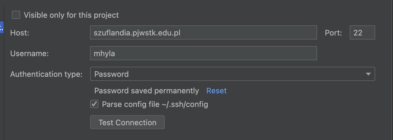 ssh login